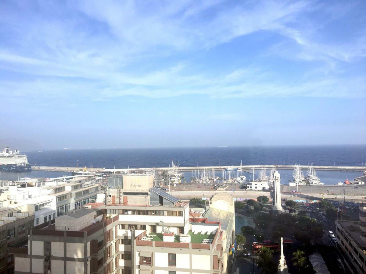 Ferienwohnung Vacacional Panoramica Al Mar Centro Santa Cruz Exterior foto